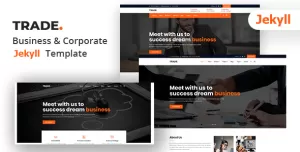 Trade - Corporate and Business Jekyll Template