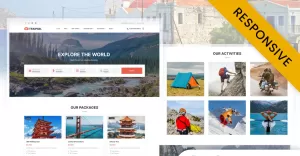 Traipsel - Tourism & Travel Agency Elementor WordPress Theme