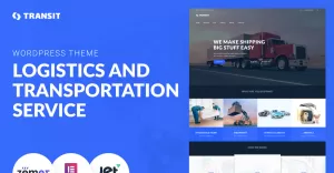 Transit - Logistics and Transportation Service WordPress Theme