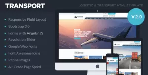 Transport - Logistic, Transportation & Warehouse HTML5 Template