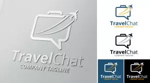Travel - Chat Logo - Logos & Graphics