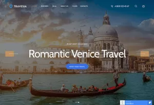 Travesia - Travel Agency WordPress Theme