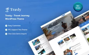 Travly - Travel Journey WordPress Theme - TemplateMonster