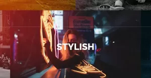 Trendy Dynamic Media Opener Slideshow After Effects Template