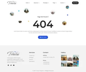 Trevia - Travel Agency Elementor Template Kit