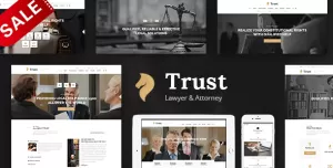 Trust - Lawyer & Attorney Business Drupal Theme