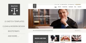 Trust - Lawyer & Attorney Business Sketch Template