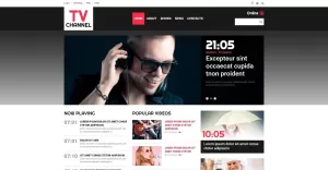 TV Channel Joomla Template