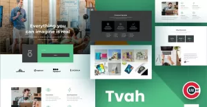 Tvah - Agency Elementor Kit Template - TemplateMonster