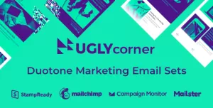 UglyCorner - Duotone Marketing Email Sets
