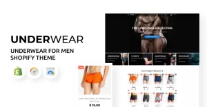 Underwear for Men Shopify Theme