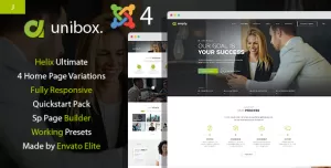 Unibox - Multipurpose Corporate Business Joomla 4 Template