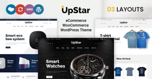 UpStar Multipurpose Store WooCommerce Theme - TemplateMonster