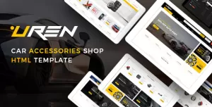 Uren - Car Accessories Shop HTML Template