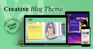 Val – Creative Blog WordPress Theme