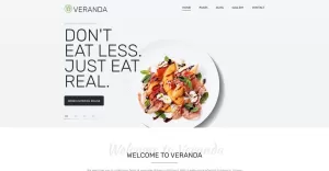 Veranda - Cafe and Restaurant Multipage Elegant Joomla Template