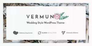 Vermund - Elegant Wedding WordPress Theme