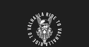 Viking Motorcycle Logo vector