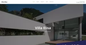 Villa Elisa - Real Estate Moto CMS 3 Template