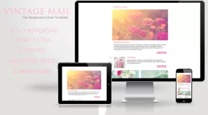 Vintage - Mail - Vintage Responsive Email Template - Themes ...