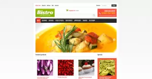 VirtueMart-sjabloon voor online levensmiddelenwinkel