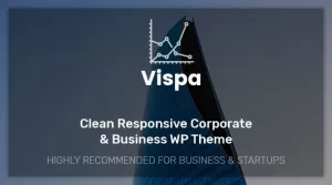 Vispa for Startups - Responsive Business WordPress Theme