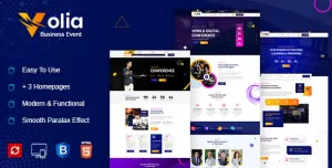 Volia - Conference and Event HTML Template