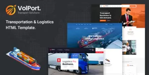 Volport - Logistics & Transport Business HTML5 Template