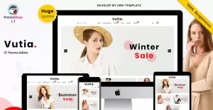 Vutia Fashion Store – Fashion Clothes Mega Style Minimal Pretashop Responsive Store