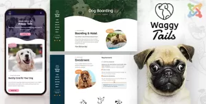 Waggy Tails - Joomla 5 Pet & Animals Business Responsive Template