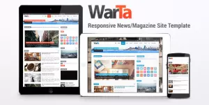 Warta - News/Magazine Site Template