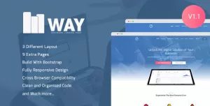 Way - Software Landing Page