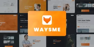 Waysme - Creative Agency & Personal HTML Template