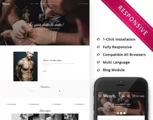 Wearb Tattoo Store - Responsive OpenCart Template