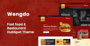 Wengdo - Fastfood HubSpot Theme