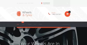 Wheels & Tires VirtueMart Template