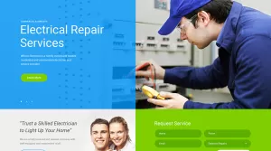 Wilson Electrical - Repair and Maintenance Services WP Theme ...