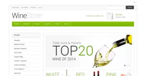 Wine for Your Delight Magento Theme