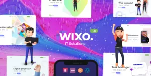 Wixo - App & Saas, IT WordPress