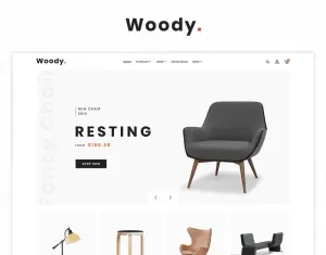 Woody Furniture Morden Responsive Store PrestaShop Theme