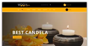 Woolywax - Candle Store Opencart Theme - TemplateMonster
