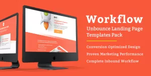 Workflow - Unbounce Landing Page Templates Pack