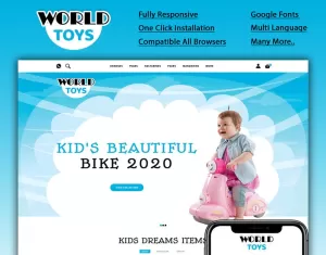 Worldtoys - Toy Store OpenCart Template - TemplateMonster