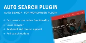 WP Ajax search - WordPress Ajax Search Plugin - Plugins ...