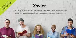 Xavier Unbounce Landing Page