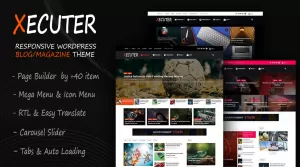 Xecuter - WordPress Blog Magazine Theme