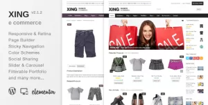 Xing - Business / ecommerce WordPress Theme