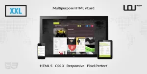 XXL - Multipurpose HTML vCard