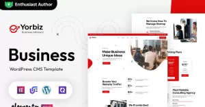 Yorbiz - Business Multipurpose WordPress Elementor Theme