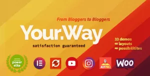 YourWay  Multi-Concept Blog WordPress Theme